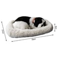 thumbnail image 3 of Juguetes de peluche para dormir con decoración de estante de de Border collie Sunnimix Gato durmiendo respirando, 3 of 7