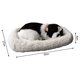 thumbnail image 3 of Juguetes de peluche para dormir con decoración de estante de de Border collie Sunnimix Gato durmiendo respirando, 3 of 7