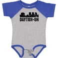 thumbnail image 3 of Inktastic Dayton Skyline Grunge Boys or Girls Baby Bodysuit, 3 of 5