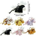 thumbnail image 3 of Horse Plush Keychain, Cute Year of the Horse Bag Charm, 2026 New Year Mascot Horse Key Chain, Adorable Plush Horse Charm,Cute Figurine Keychain for Handbags Backpacks, Mini Horse Decor, 3 of 3