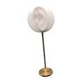 thumbnail image 1 of KLKCMS Ear Model Earring Display Stand 7.09''h Ear Shaped Teaching Tool Earring Display White Left, 1 of 9