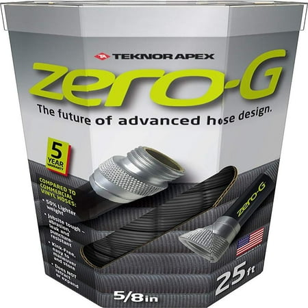 zero-G Lightweight, Ultra Flexible, Durable, Kink-Free Garden Hose, 5/8 Inch by 25 Feet, 50% lighter weightWalmartpared toWalmartmercial vinyl hose By