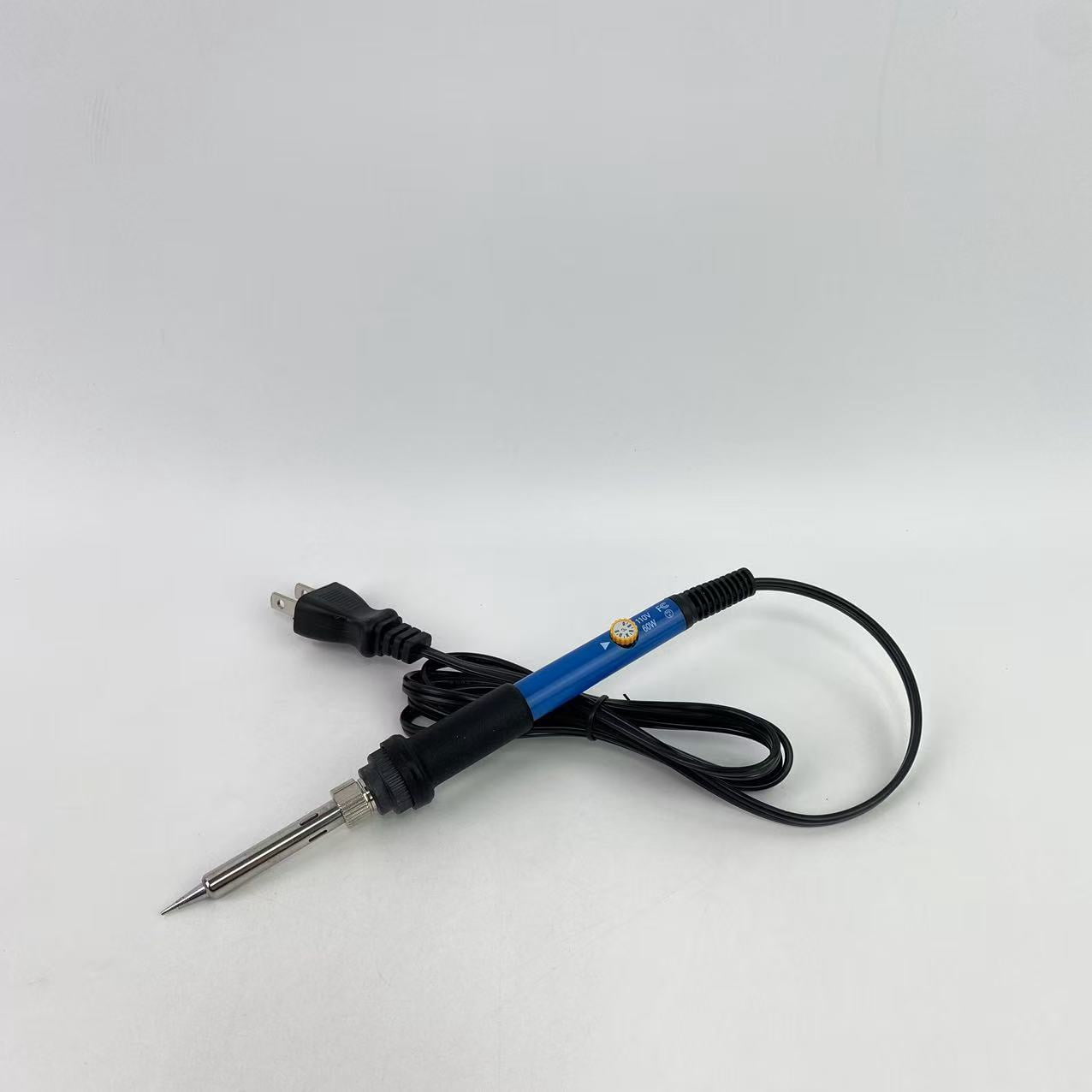 HTLT Soldering Iron Kit Electronics - Adjustable Temperature Solder Iron AC110V 60W with Different Solder Tips, Soldering Stand, Solder Wire for Variously Electronic Repair