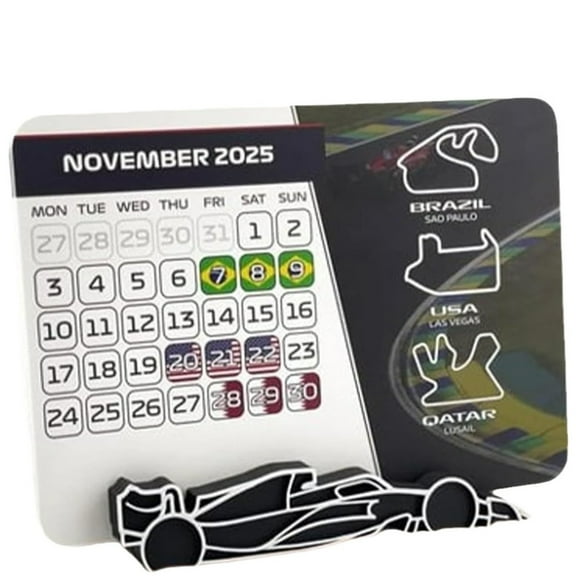 Necvior 2025 Desk Calendar with Event Dates Office Desk Calendar for Planning Scheduling