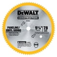 thumbnail image 1 of Hoja de sierra circular DEWALT DW9053 de 5 3/8 pulgadas y 80 dientes, 1 of 1