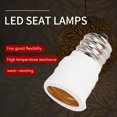 thumbnail image 1 of 6-Pack E12 to E14 White Bulb Converter LED Light Holder Lamp Adapter Socket Changer High Quality, 1 of 6