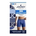 thumbnail image 6 of Jockey Essentials Men's Cotton Stretch 6" Boxer Brief - 3 Pack, 6 of 7