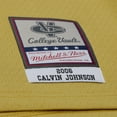 thumbnail image 7 of Men's Mitchell & Ness Calvin Johnson Gold Georgia Tech Yellow Jackets 2006 College Vault Legacy Jersey, 7 of 7