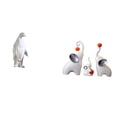 thumbnail image 1 of Escultura De Pingüino Y Elefante, Figura Coleccionable, Artesanía Decorativa, Estatua De Animal De Resina, Familia Para Inauguración De La Casa, Mesa, Bar, Dormitorio, Oficina, Escritorio,, 1 of 8