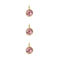 thumbnail image 4 of Minnieouse Birthstone Rhinestone Crystal Golden Round Beads Jewelry Making Keychains DIY Drop Birthday Decorations Pendants Chain Type1 NO1, 4 of 6