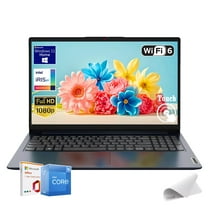 Lenovo IdeaPad 15.6" FHD Touchscreen Laptop, 10-core Intel Core i5 Processor, 16GB Memory, 512GB PCIe SSD, Intel Iris Xe Graphics, Windows 11 Home, 1-Year Office 365 (16GB RAM | 512GB PCIe SSD)