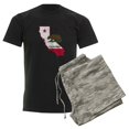 thumbnail image 6 of CafePress - CALI STATE W BEAR Pajamas - Men's Dark Loose Fit Cotton Pajama Set, 6 of 7