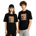thumbnail image 2 of Florida Sunshine State Sunset Ocean Palm Cool Graphic Tee for Men and Women, Beach Road Trip Cotton Short Sleeves T-Shirt, 2 of 5