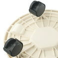 thumbnail image 3 of LEFU Plateau Rouleau pour Pot de Plante avec Roues, Rotation à 360°, Base Amovible pour Pot de Fleurs, Support, Plastique Robuste, Jardinière Ronde Mobile, Poupée pour Intérieur Extérieur Jardin Maison 10,2 Pouces, 3 of 9