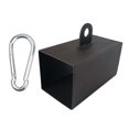 thumbnail image 3 of DYNWAVECA Pinch Block Finger Grip Strength Training Tool Exercise Iron Portable Hand Grip Hang Weight Plate for Rock Climbing Back Rows Square Shape 8 cmx8 cm, 3 of 7