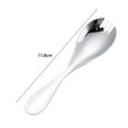 thumbnail image 6 of Sunjoy Tech 1/2Pcs Stainless Steel Soup Spoons Fork Burr-free Handle Durable Rust-proof Table Spoons for Home Kitchen Restaurant, 6 of 8