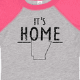 thumbnail image 3 of Inktastic It's Home- State of Arkansas Outline Distressed Text Boys or Girls Baby Bodysuit, 3 of 4