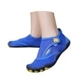 thumbnail image 2 of Povozer Toddler Water Shoes Boy Kids Boys Girls Water Shoes Barefoot Aqua Socks Beach Swim Outdoor Sports Shoes for Toddler(Blue,13 Little Kids), 2 of 6