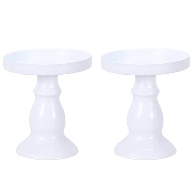 UPGRATOR 2Pack Metal Cupcake Stands Round For Women Hosts Wedding Party Dessert Rack