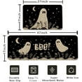 thumbnail image 4 of Christmas Kitchen Rug Sets 2 Piece Merry Christmas Flax Waterproof Non-Slip Kitchen Mats and Rugs Winter Christmas Doormat Rubber Back Low-Profile Merry Christmas Home Decorations Kitchen Mats, 4 of 6