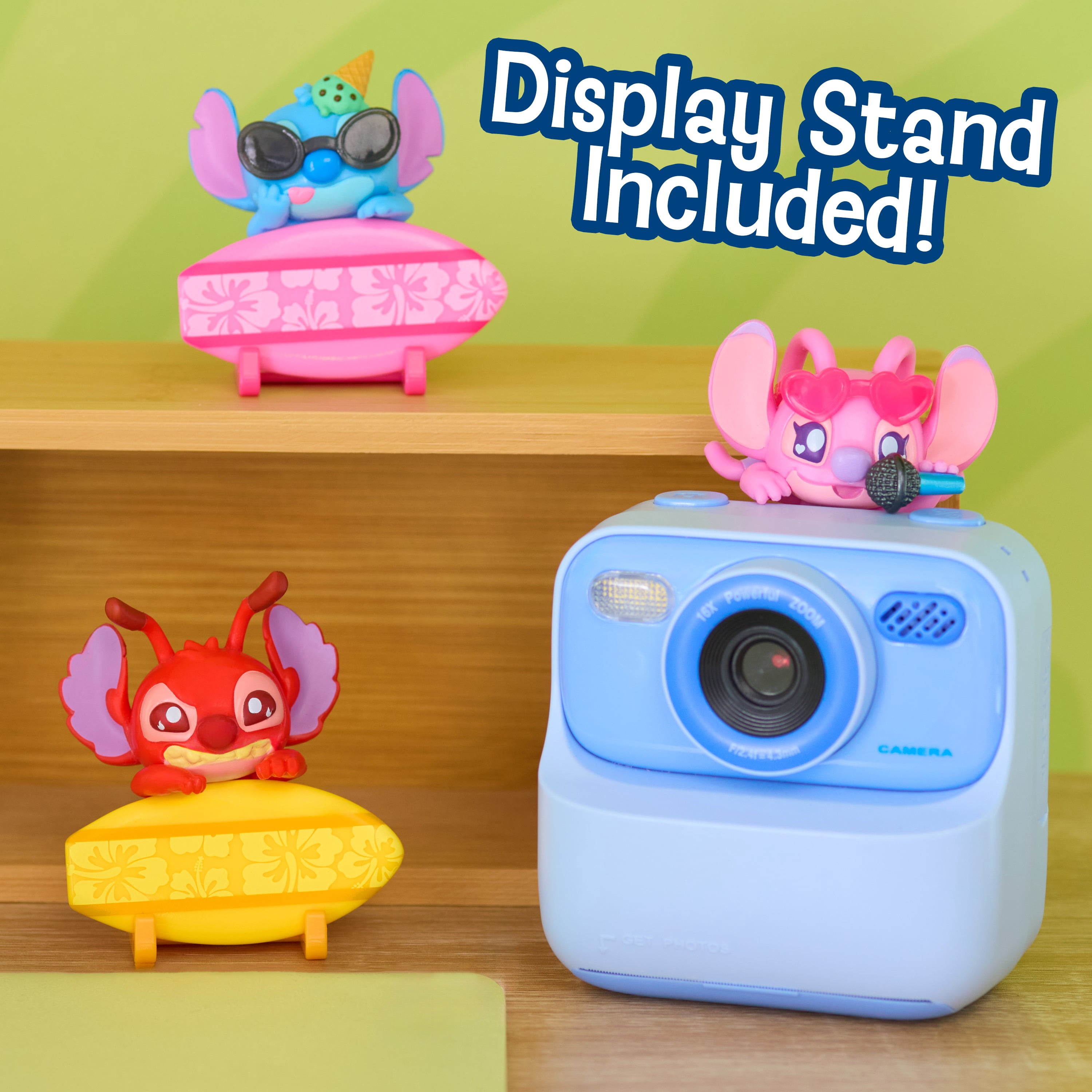 Disney Stitch Attachmeez Collectible Mini Figure Blind Box Series 2, Hangs off Books, Phones & More