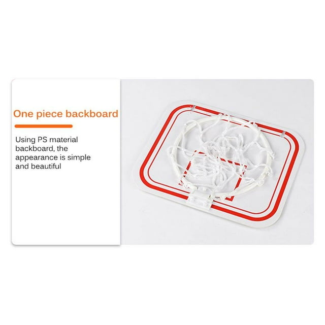Indoor Folding Portable Suspension Punch-free game hoop portable mini Mini Plastic Basketball Frame Basketball Set Mini Basketball Net Game Hoop