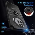 thumbnail image 2 of TYJKeJi Case with Stander Kickstand Drop Resistant Shockproof Case For Nothing Phone 3a Pro, 2 of 7