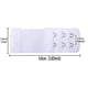 thumbnail image 3 of Dnzceghtig Xelparuc 8 extensores de sujetador suave para mujer, extensor elástico de sujetador de 2 ganchos, 3.9 x 1.3 pulgadas (negro, blanco, beige, beige claro), 3 of 7
