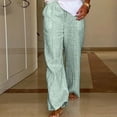 thumbnail image 1 of TINZ Pantalons Décontractés pour Femmes Pantalons de Randonnée avec Poches Pantalons de Plage Légers Pantalons Décontractés Grande Taille pour Mariage Combinaison Décontractée, 1 of 4