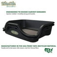 thumbnail image 5 of Trim Bin Portable 2 Piece Workstation Container with 150 Micron Stainless Steel Sifter Screen, Trim Tray, and Static Brush, Interchangeable Screen, Made in USA, 5 of 6