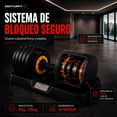 thumbnail image 4 of Set 2 Mancuernas Pesas Ajustables 25kg 10 Ajustes Discos Pro Centurfit, 4 of 7