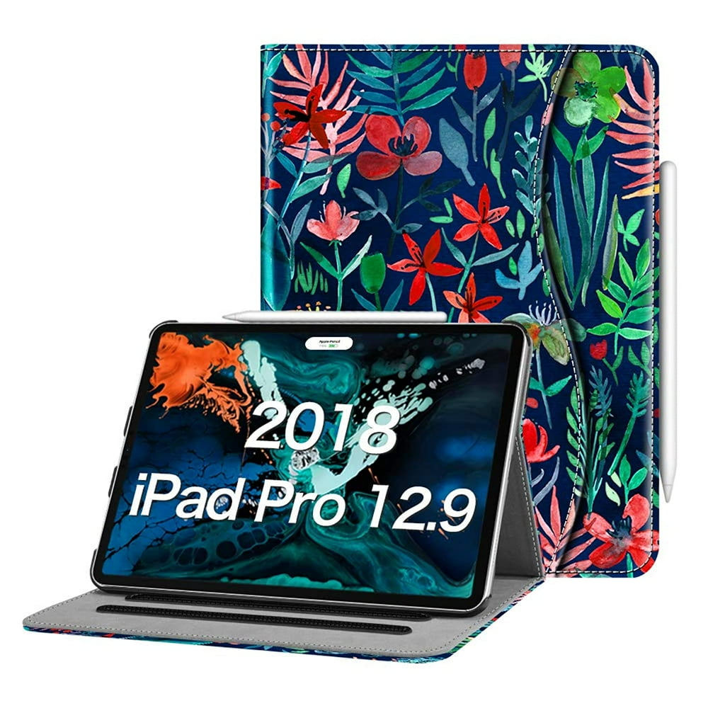Fintie Case for iPad Pro 12.9 3rd Gen 2018 [Supports Apple Pencil 2nd Gen Charging Mode