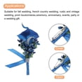 thumbnail image 5 of 6 Pcs Groom Boutonnieres Lily Boutonnieres Pins for Men Wedding Ceremony Anniversary Party Blue, 5 of 5