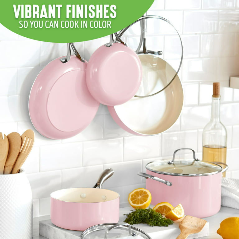 GreenLife Artisan Healthy Ceramic Nonstick, 12pc Cookware Set