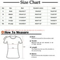 thumbnail image 2 of Womens Short Sleeve Henley Tops V Neck Dressy Casual Loose Fit Shirts Summer Flowy Blouses 2025 Trendy Clothes, 2 of 8