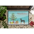 thumbnail image 2 of Carolines Treasures CK3472MAT Manchester Terrier Christmas Tree Door Mat Indoor Rug or Outdoor Welcome Mat 18x27 Doormat, 2 of 3