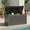 Light Brown, variant on Uforic 80 Gallon Resin Deck Box,Outdoor Storage Box with Lockable lid for Patio Furniture, Waterproof,Black