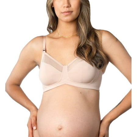 

HOTmilk Lunar Eclipse Full Cup WireFree Nursing Bra (HMLE) 38D Naked
