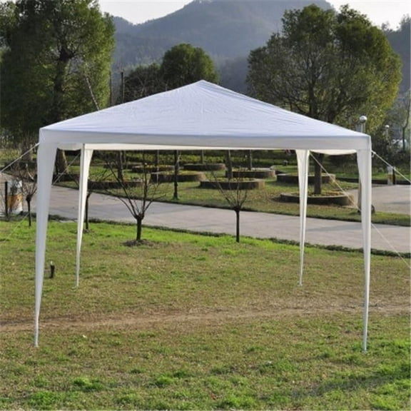 Outdoor 10 x 10 ft. Heavy Duty Gazebo Canopy Tent, White
