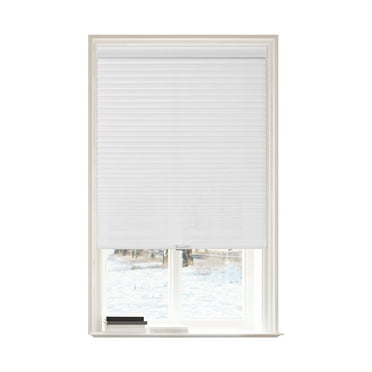 Lumi Light Filtering Cordless Cellular POSH Shades, White, 29" x72"
