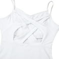 thumbnail image 5 of iiniim Women Criss Cross Back Strappy Camisole Dance Leotards V-Neck Ballet Gymnastics Bodysuit, 5 of 7