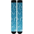 thumbnail image 7 of Coolnut Blue Snow Star Compression Socks Women Men Knee High Stockings for Sports, Running, Travel 1Pair Gift, 7 of 7
