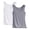 Gray-40319aa, variant on Trgacdwlo 2 Pack Women's Tank Tops Slim Fit Stretchy Basic Layering Tops Everyday Wear Scoop Neck Sleeveless Undershirts
