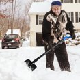 thumbnail image 2 of Costway Multifunctional Ice Shovel Snow Shovel Spring Loaded Ice Chopper Quickly Cut Ice, 2 of 10