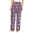 thumbnail image 2 of Bingfone Pajamas for Women,rock Skull record Pajama Pants with Pockets-Medium, 2 of 7