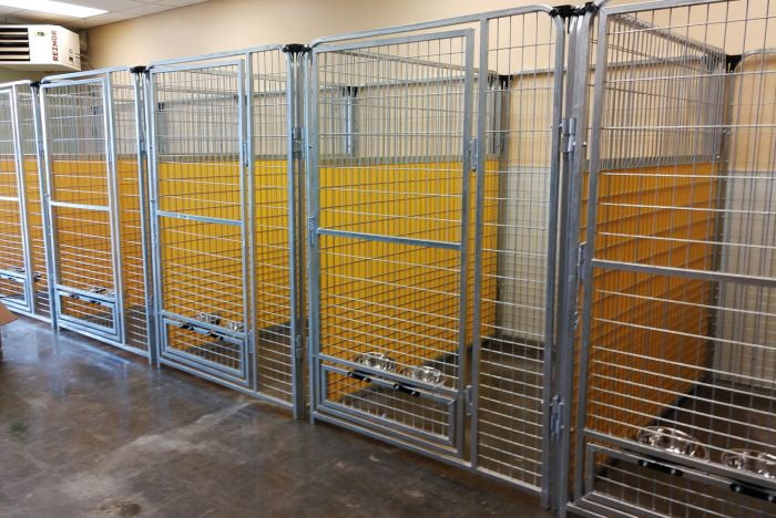 Professional X5 K9 Kennel Store 4' X 8' Dog Kennel-Runs Full Stalls