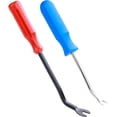 thumbnail image 1 of Removedor de grapas para tapicería y construcción de 2 piezas con herramienta extractora de tachuelas, extractor de clavos, removedor de alfombras, para quitar todo tipo de grapas para muebl, 1 of 4