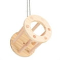 thumbnail image 3 of Juguete de madera para masticar Bling Bling para hámster y chinchilla Parque infantil, 3 of 7