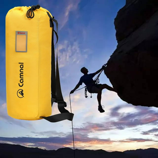Mochila de escalada en roca Cola Almacenamiento de cuerda escalada 25x25x57cm