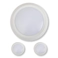 thumbnail image 4 of 7 Inch LED Flush Mount Dimmable Disk Light 3000K Warm White White Finish 6 Pack, 4 of 9